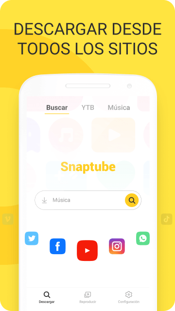 Snaptube 2023 full HD musics and videos